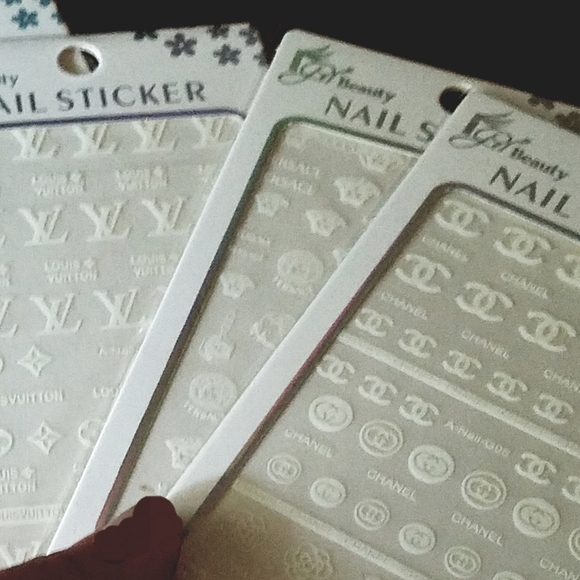 NWT Nail Art Design Decal Stickers N°51! - Picture 5 of 12